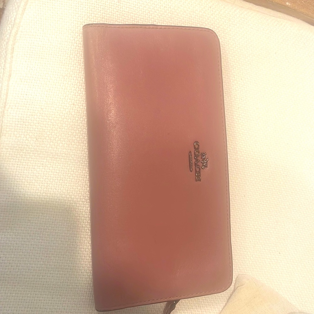 coach full size wallet